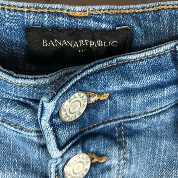 Banana Republic Denim Button Fly Skirt - Picture 5 of 7